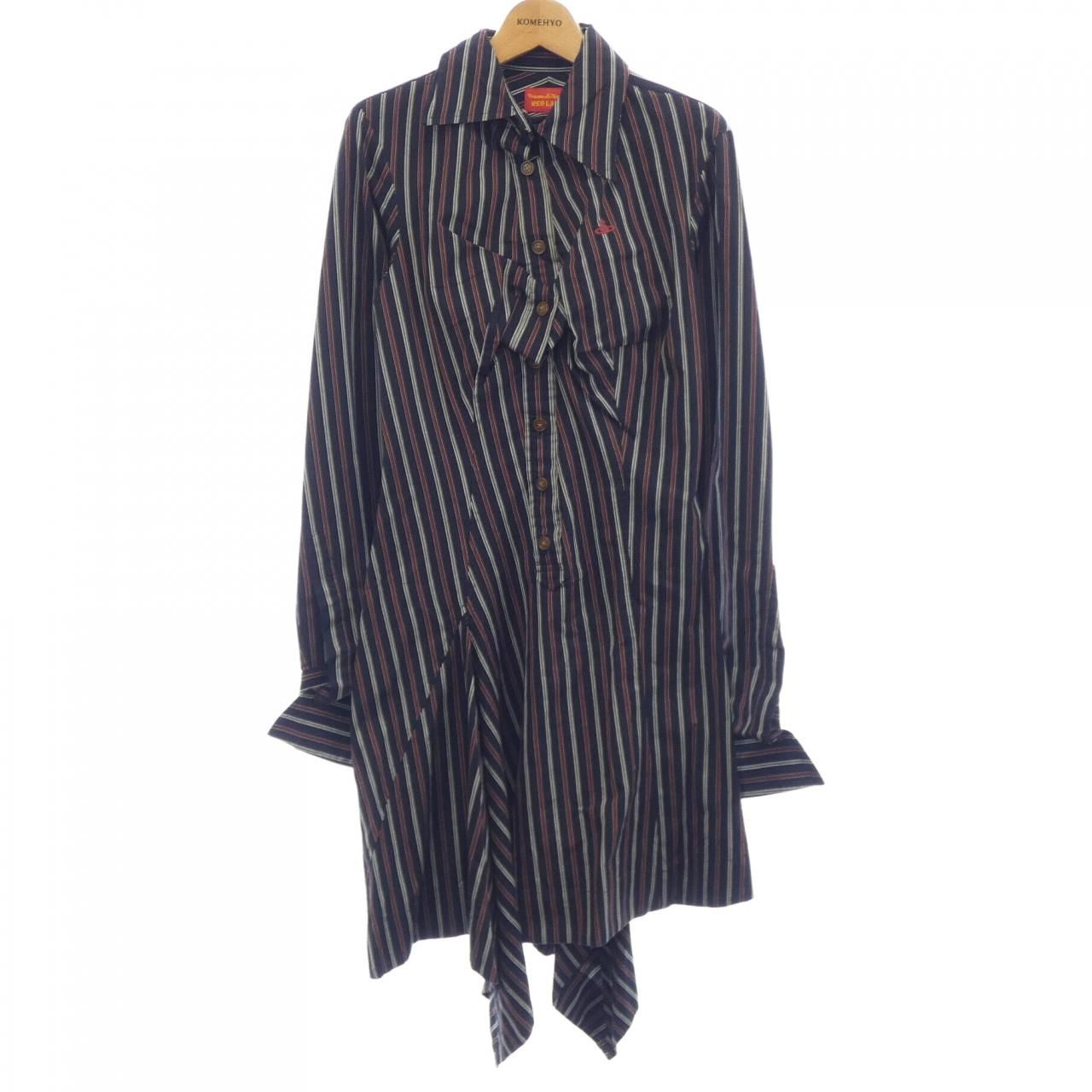 ヴィヴィアンウエストウッドレッド Vivienne Westwood RED LABEL 357-01-59013 ワンピースVivienne Westwood RED LABEL;有些许损伤或污渍