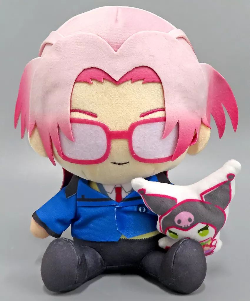 【中古】ぬいぐるみ 七ツ森実×クロミ ぬいぐるみ 「ときめきメモリアル Girl’s Side 4th Heart×サンリオキャラクターズ」