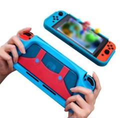ニンテンドースイッチ カバー Switch 厚手 ブルー かわいい