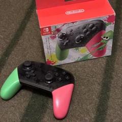 Switch proコントローラー スプラトゥーンver