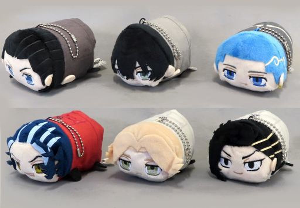 ぬいぐるみマスコット・ぬいぐるみバッジ　全6種セット 「東京リベンジャーズ ぽてコロマスコット4」