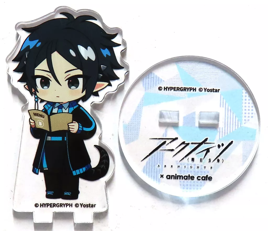 アクリルスタンド・アクリルパネル　ズオ・ラウ 「アークナイツ 5th Anniversary Fes. With You×animate cafe トレーディングアクリルスタンド」 通販限定
