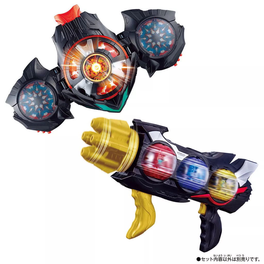 おもちゃ　DXトリプルゼッツァー＆デュアルメアカプセムセット 「仮面ライダーゼッツ」