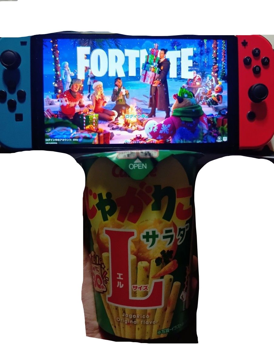 ニンテンドースイッチ本体のみ2つ目 じゃがりこ(おまけ)