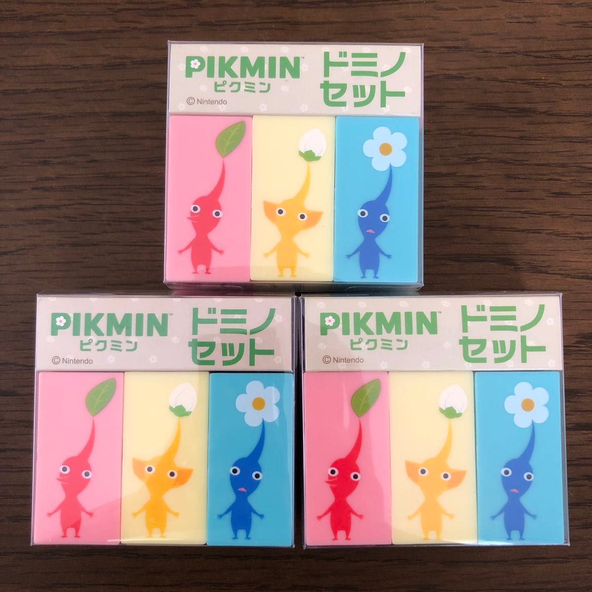 ピクミン ドミノセット PIKMIN Nintendo 任天堂 ドミノ ニンテンドー 赤 青 黄