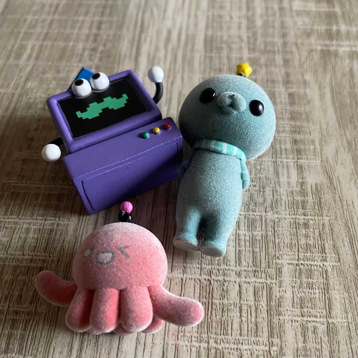 教育番組 フロッキーフィギュア ガチャガチャ フィギュア　タマ　はかせ　パウル　中古 