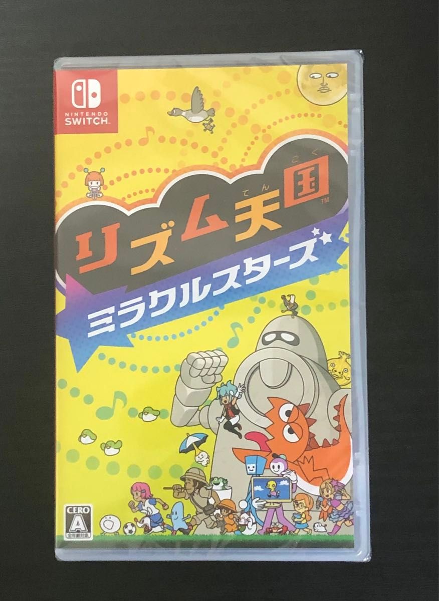 Nintendo Switch リズム天国 ミラクルスターズ ソフト　新品未開封シュリンク付き