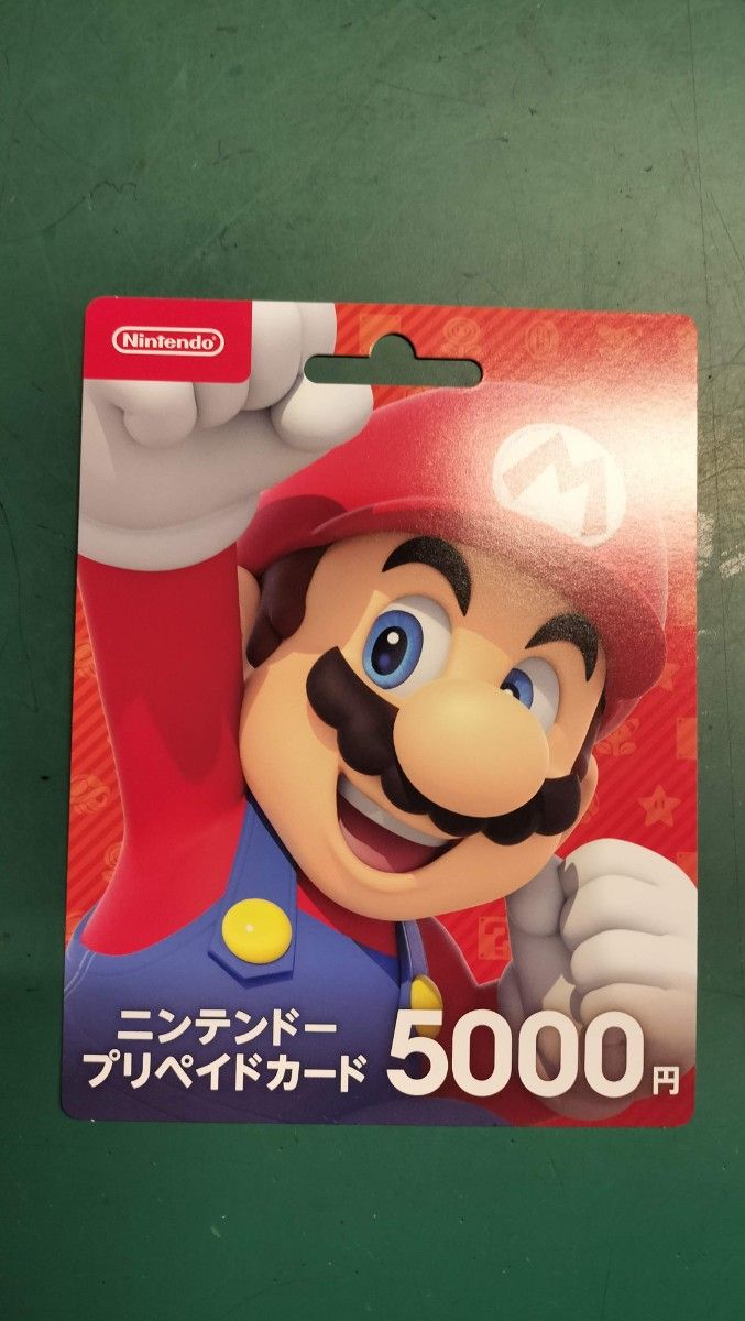 ニンテンドープリペイドカード 5000円分 コード通知のみ 任天堂 Nintendo