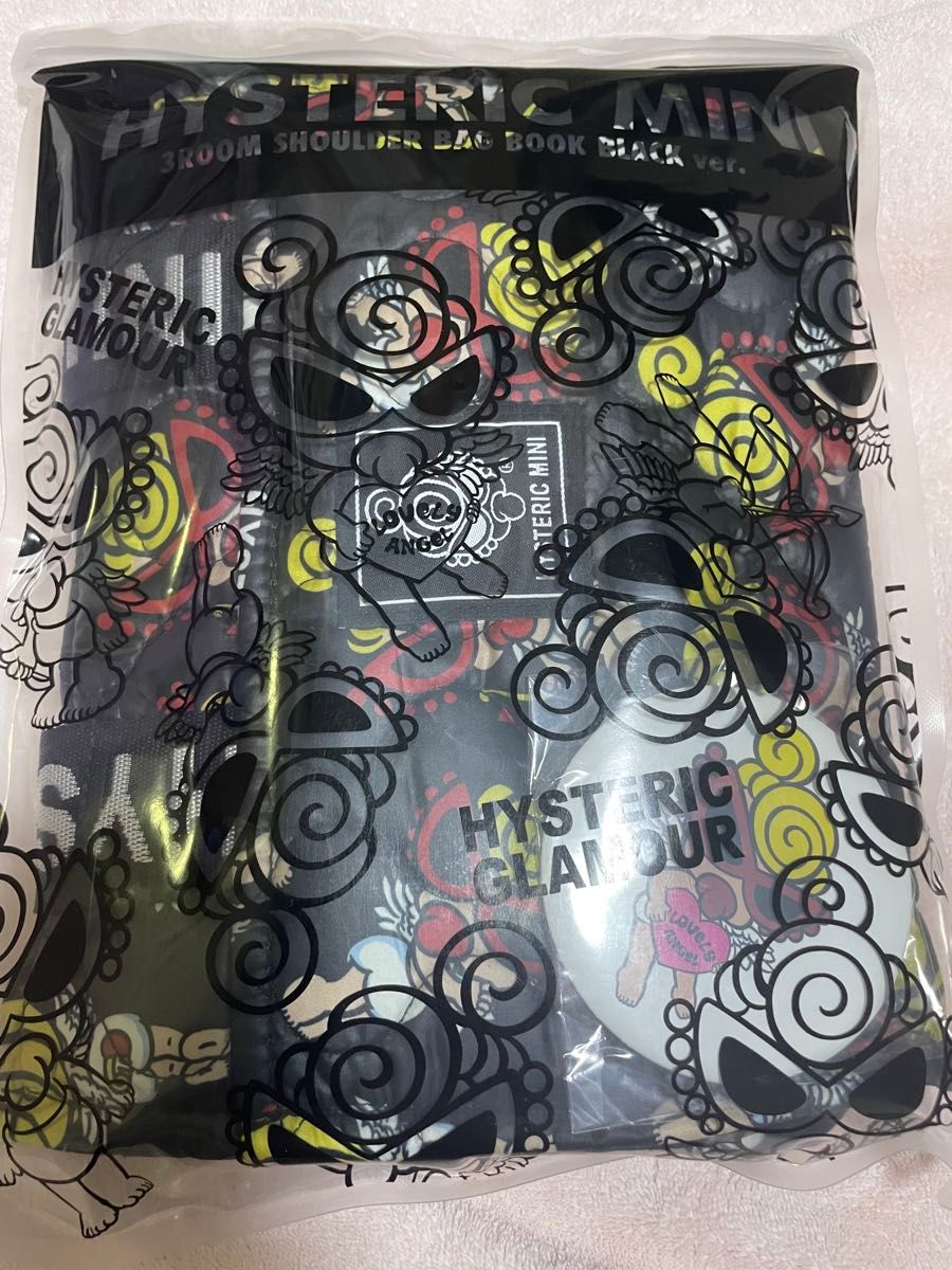 HYSTERIC MINI 3ROOM SHOULDER BAG BOOK BLACK ver. ヒステリックミニ