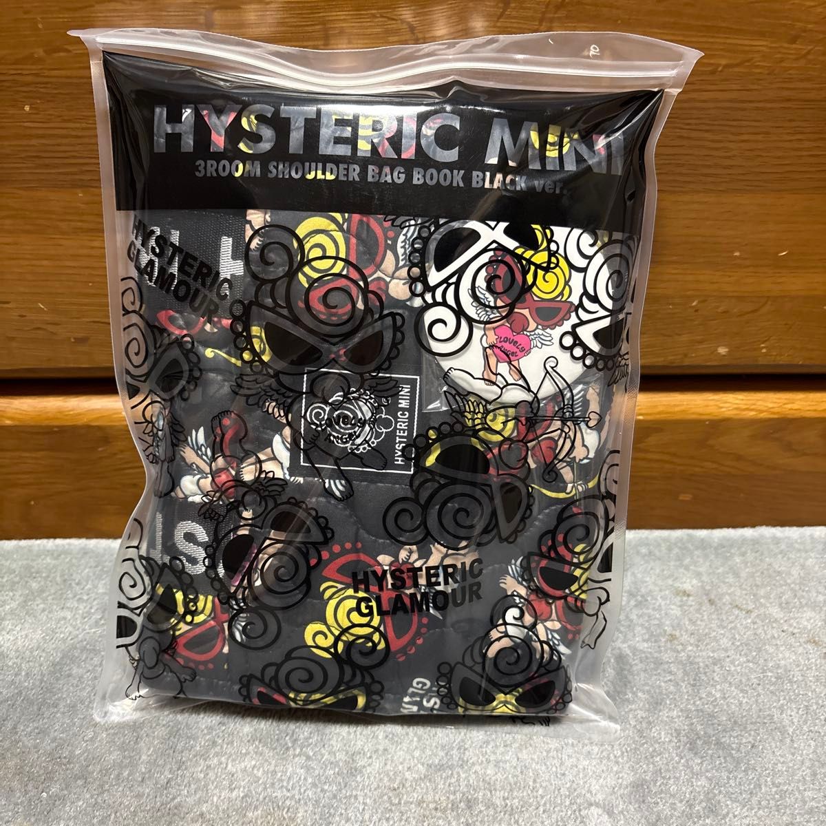 HYSTERIC MINI 3ROOM SHOULDER BAG BOOK BLACK ver.