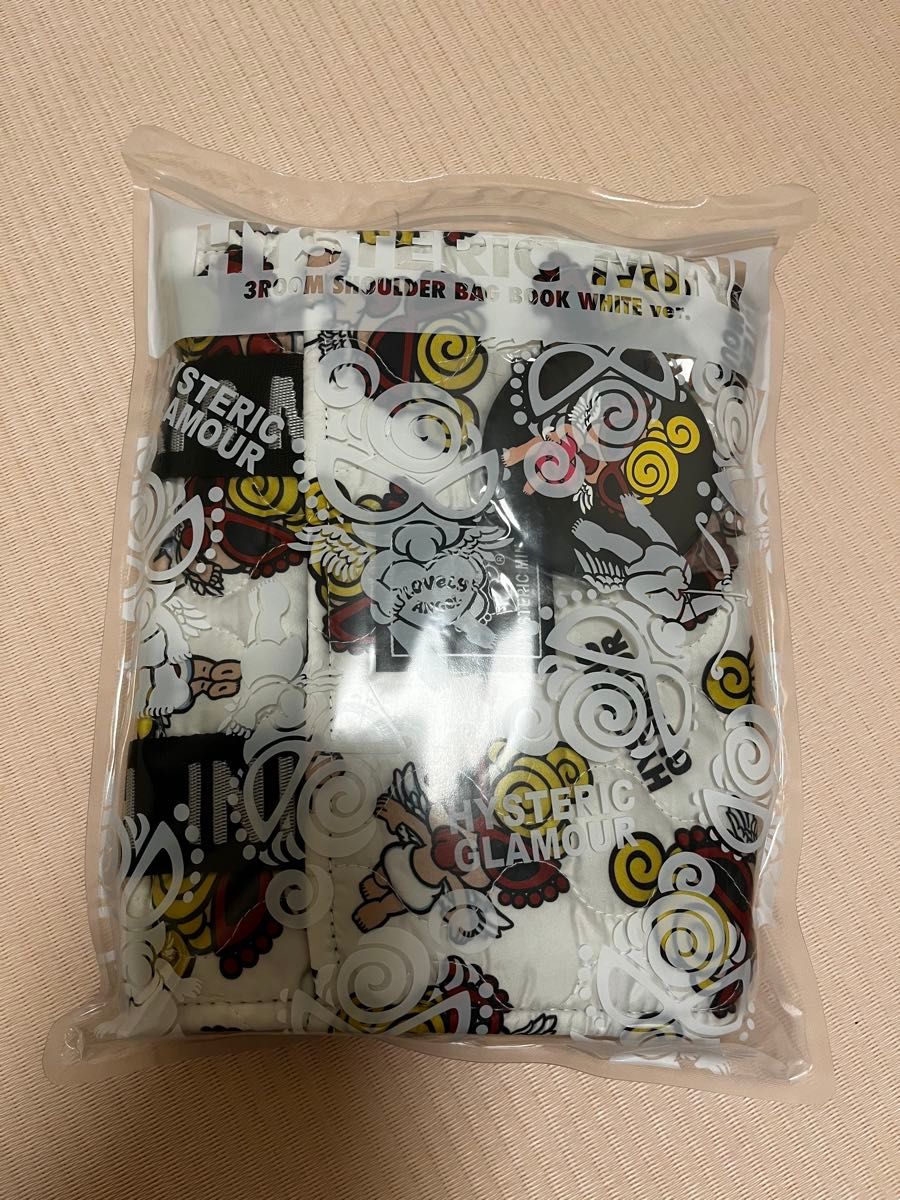 HYSTERIC MINI 3ROOM SHOULDER BAG BOOK WHITE ver. ヒスミニ