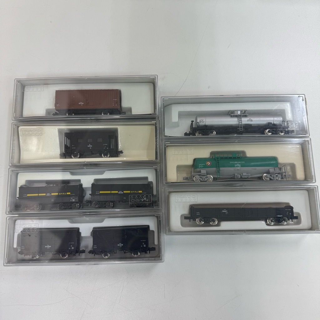 伊3509 鉄道模型　KATO Nゲージ　貨物車両　色々まとめ　７台セット　A