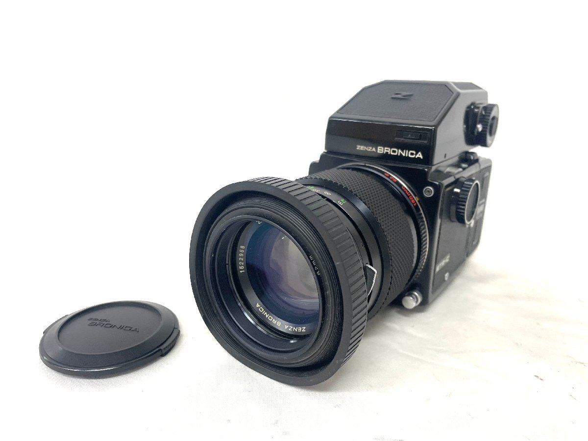 [中古品]ゼンザブロニカ Zenza Bronica ETR-C 1:4 f=150mm 中判一眼レフカメラ [送料別] AD0226