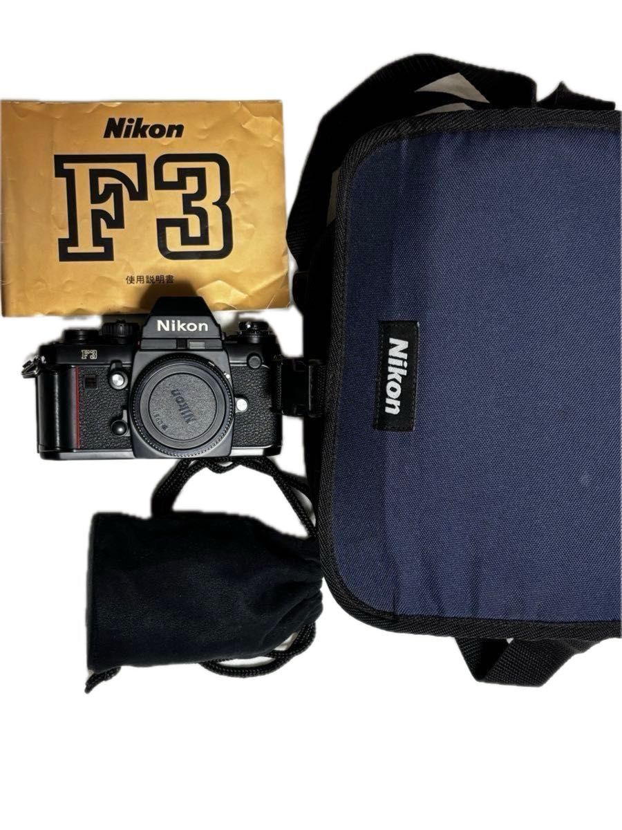 Nikon F3 レンズセット　レンズNikon 3本付き二手;物流保障;没有明显的损伤或污渍;易碎品