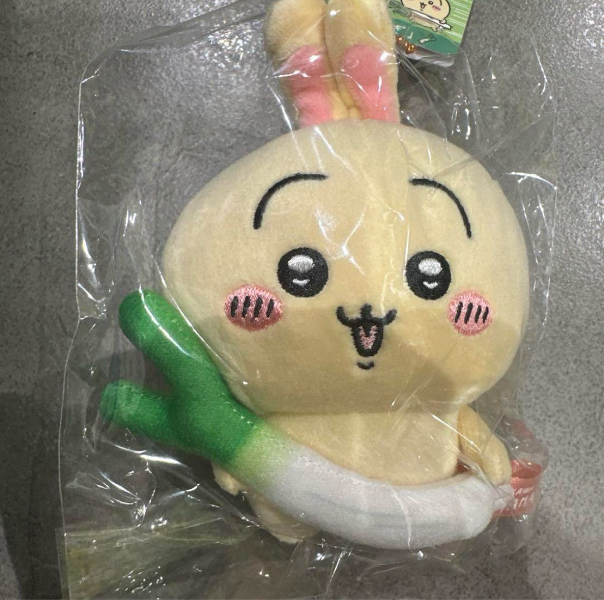 ご当地ちいかわ 埼玉限定 深谷ねぎ ぬいぐるみキーチェーン うさぎ 1点二手;物流保障;未使用
