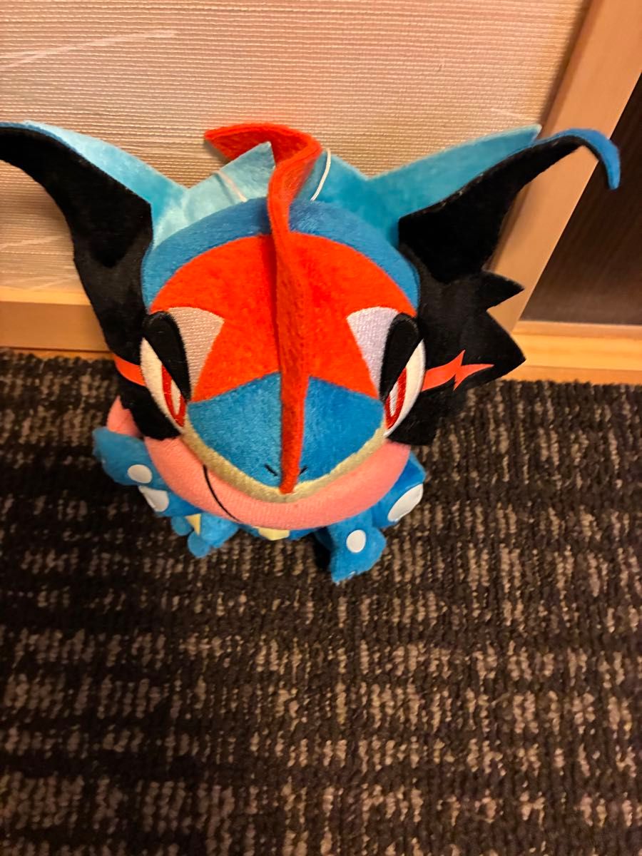 ポケモン XY&Z サトシゲッコウガ　コロッっとまんまるぬいぐるみ二手;物流保障;没有明显的损伤或污渍
