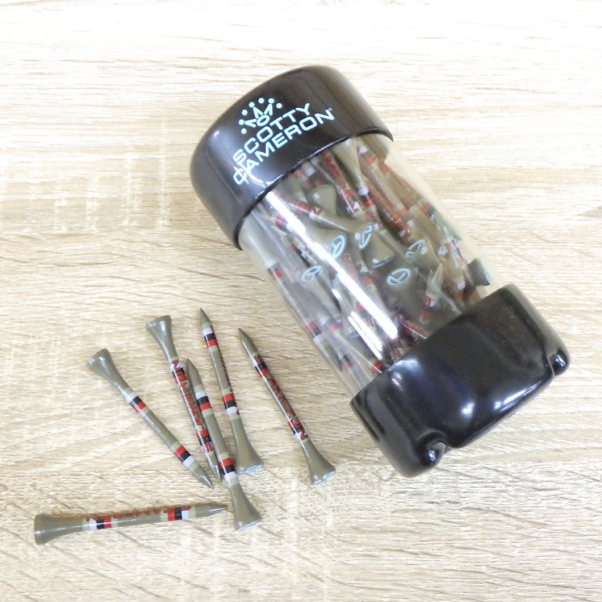 値下 スコッティ キャメロン カリフォルニア ギャラリー 限定品 TEAM USA サークルT ティーセット グレー