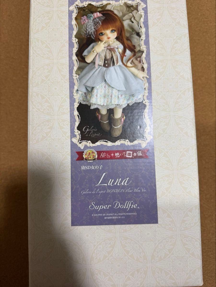 幼SD女の子 ルナ Galerie de l'esprit BONBON Fleur Bleu Ver.二手;物流保障;没有明显的损伤或污渍;易碎品