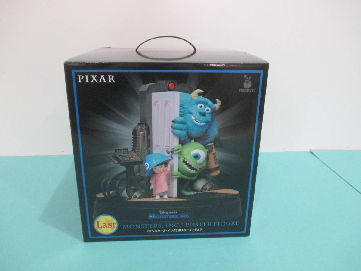 091)未開封 HAPPYくじ PIXAR2026 Last賞 モンスターズ・インク ポスターフィギュア