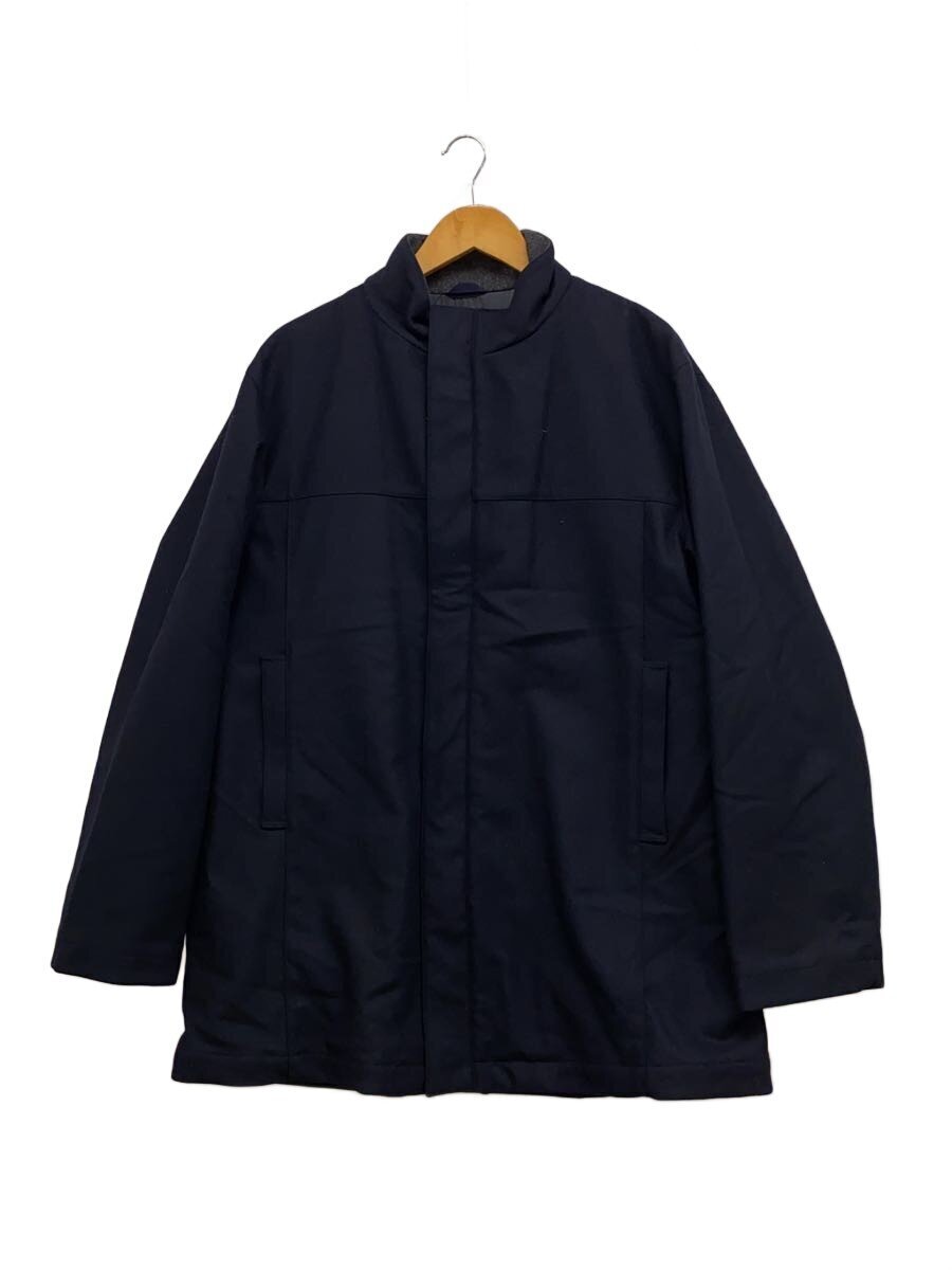 Corneliani◆コート/50/ウール/NVY/ボタン1つ欠品//