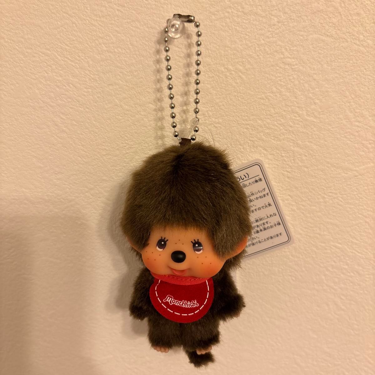 顔でか　モンチッチ　男の子　キーチェーン　 ぬいぐるみ二手;物流保障;未使用