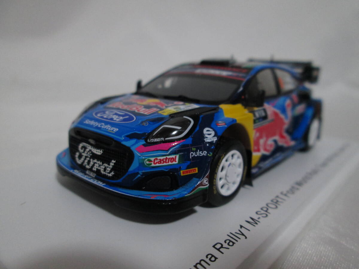 スパーク　1/43　フォード　プーマ Rally1 No.8 M-SPORT Ford　Word　Rally　レッドブル　6ｔｈ　サファリラリー　2023【新品】二手;物流保障;未使用