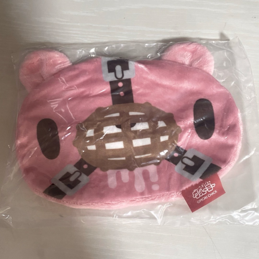 いたずらぐまのグルーミー ふわふわフェイスポーチ