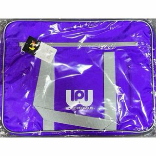 【新品最安値】ワッペ ワールドペガサス 紫 スクバ スクールバッグ 旧ワッペ