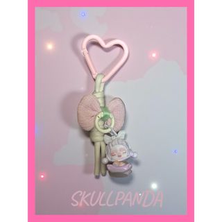 ♡♡SKULLPANDA フィギュア リボン キーホルダー♡♡