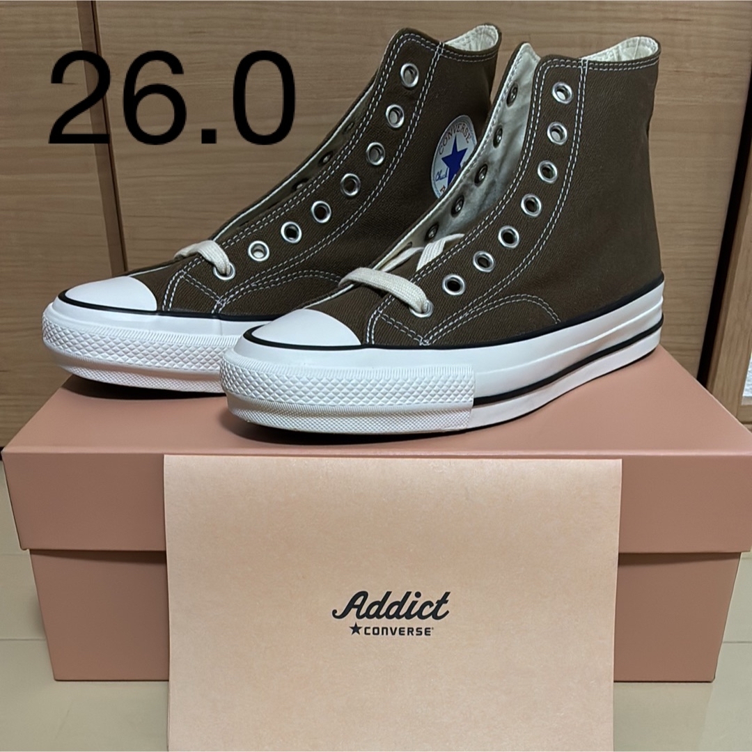 Converse Addict Chuck Taylor Brown 26.0有些许损伤或污渍