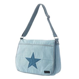 X-girl デニム メッセンジャーバッグ