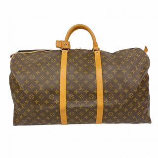 【5pc4404】ルイヴィトン ボストンバッグ モノグラム キーポル60 M41422 ブラウン【中古】メンズ レディース ユニセックス