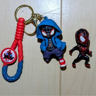スパイダーマン　キーホルダー、フィギュア　セット　送料無料