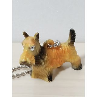 スコティッシュ・テリア（スコッティ）　キーホルダー　フィギュア　犬　雑貨