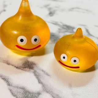 ドラゴンクエスト　RPG　ドラクエ　スライム　2個セット　フィギュア　オレンジ