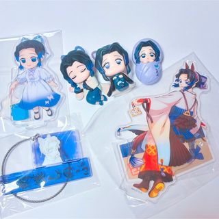 鬼滅の刃 胡蝶しのぶ アクリルスタンド アクリルキーホルダー フィギュア セット