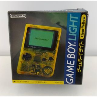 極美品 ニンテンドー ゲームボーイポケット ライト クリアイエロー トイザらス 限定 本体 GAMEBOYPOKET LIGHT