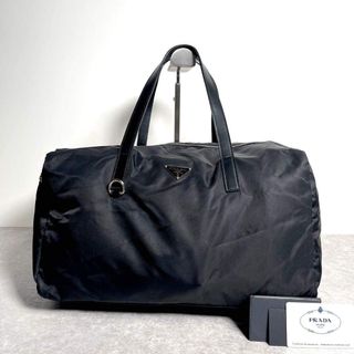 【極上美品・Gカード付き✨】プラダ　ミニボストンバッグ　三角プレート　ナイロン