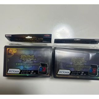 新品未開封　遊戯王 デュエリストカードケース WCS2026 デッキケース　2個