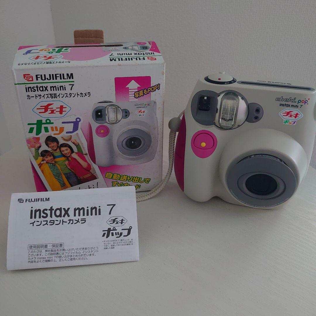 FUJIFILM instax mini 7 インスタントカメラ富士フイルム;没有明显的损伤或污渍
