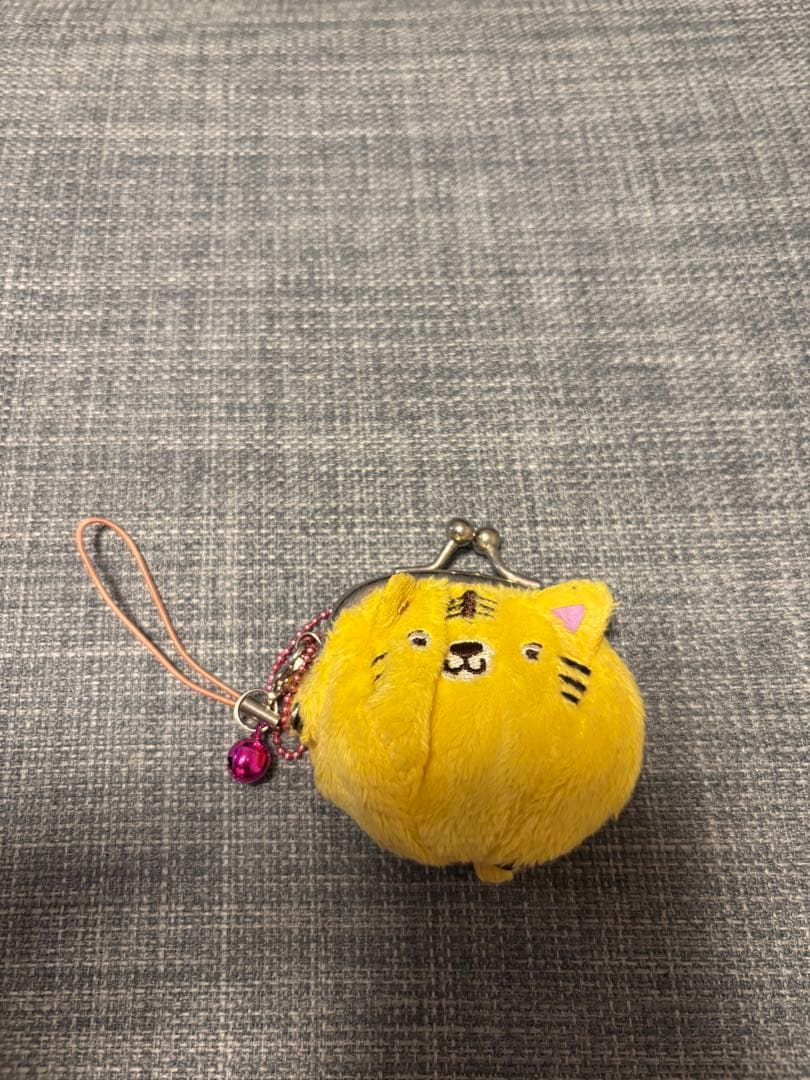 虎のミニがま口財布没有明显的损伤或污渍