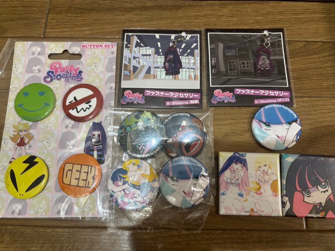 【希少 即日発送】パンスト限定グッズ 缶バッジ他接近未使用