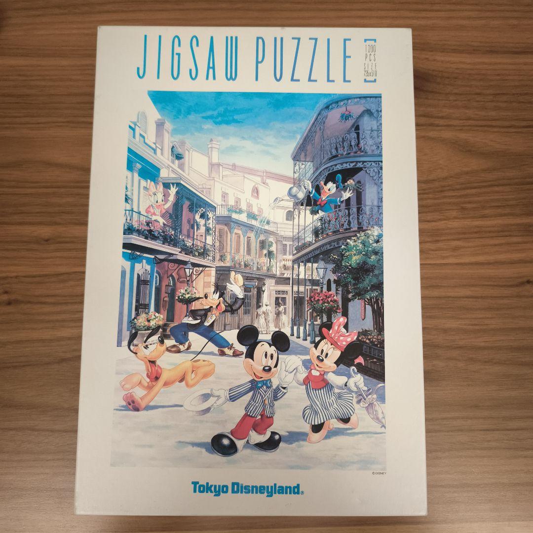 ディズニーランド限定　パズル　1000ピース 廃盤品　旧ロゴ　新品未開封Disney;未使用