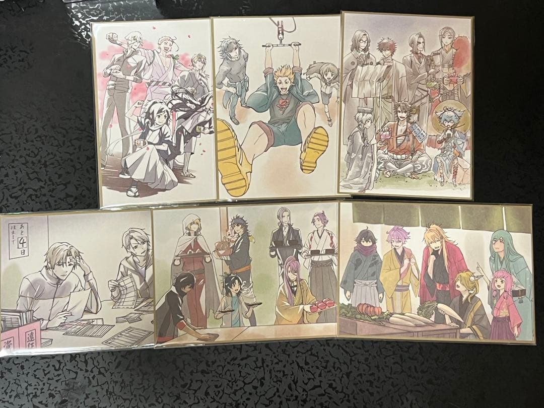 刀剣乱舞 花丸 映画 特典 色紙