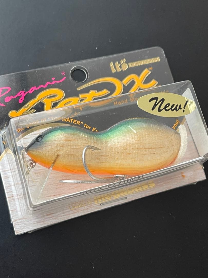 【オールド/バルサ製】メガバス パガーニ ラットX Rat X ウッディーマウスMegabass;未使用