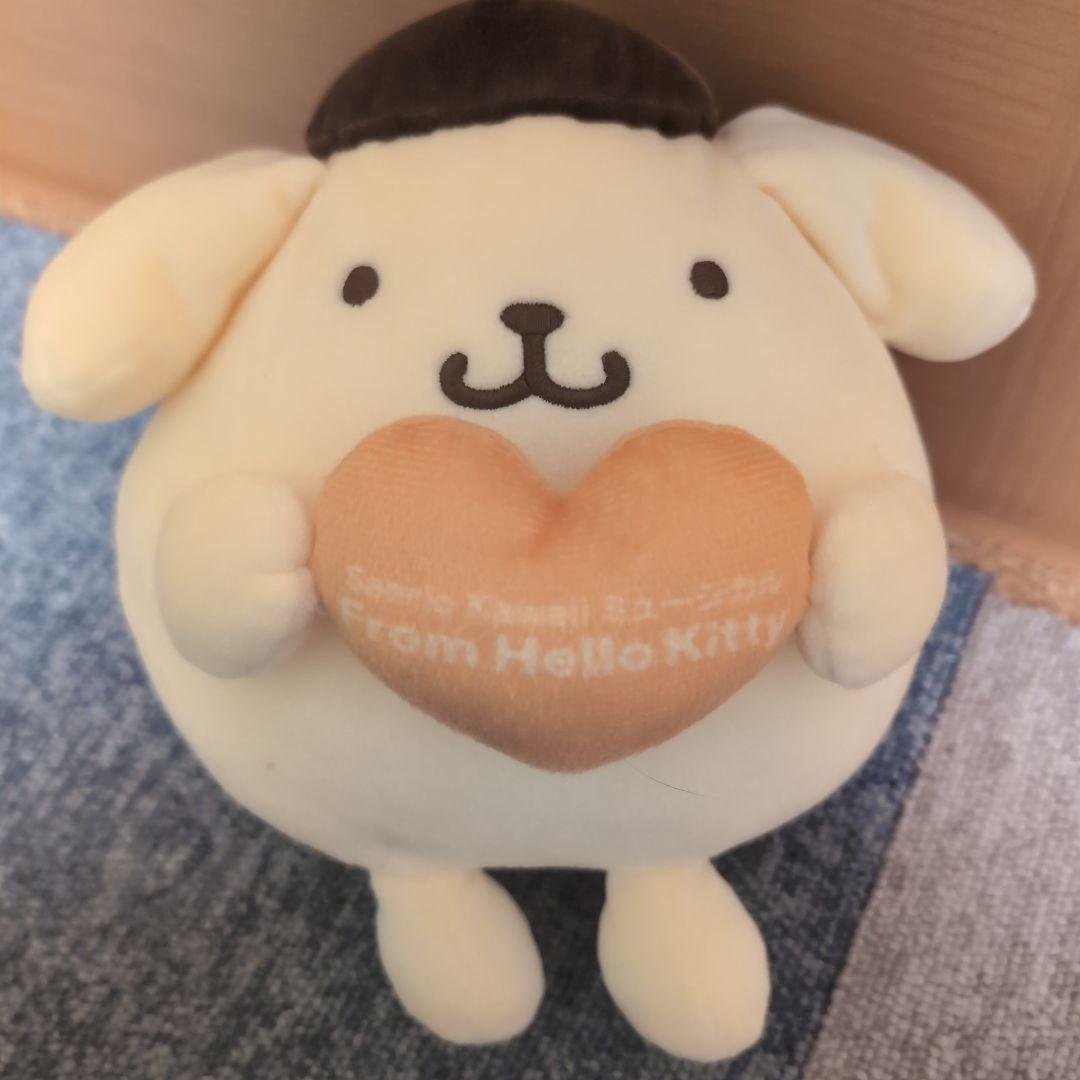 ポムポムプリン ぬいぐるみ没有明显的损伤或污渍