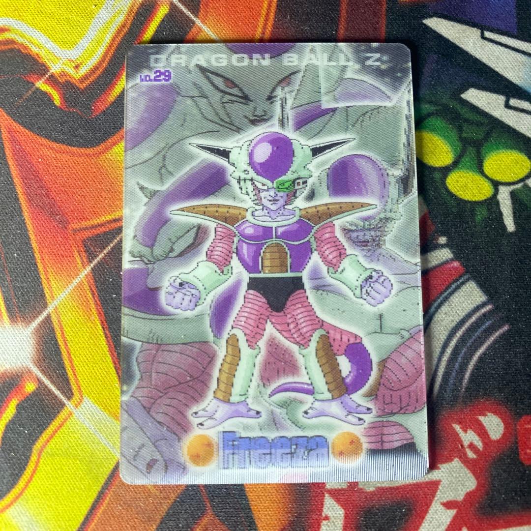 ドラゴンボール グミカード No.29 フリーザ 3D有些许损伤或污渍