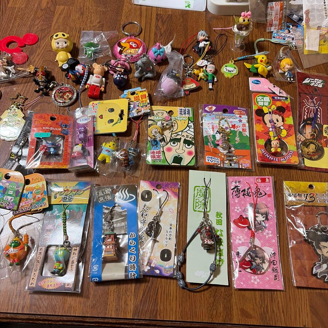 キャラクター ストラップ セット 未使用没有明显的损伤或污渍