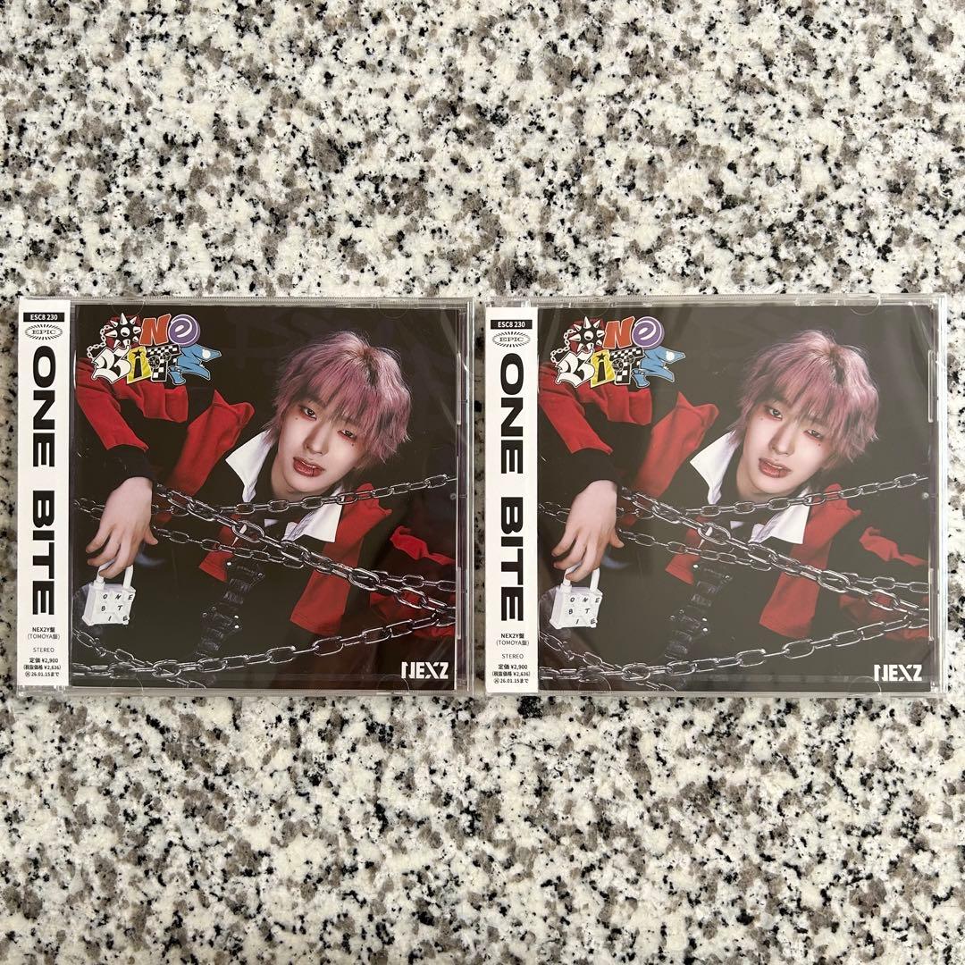 【未開封 NEXZ NEX2Y盤(TOMOYA盤) 】One Bite 2枚