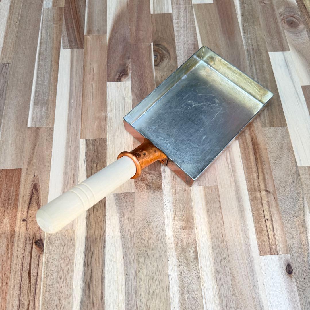 玉子焼鍋　銅製12長（12cmx16cm) 中村銅器製作所中村銅器製作所;有些许损伤或污渍